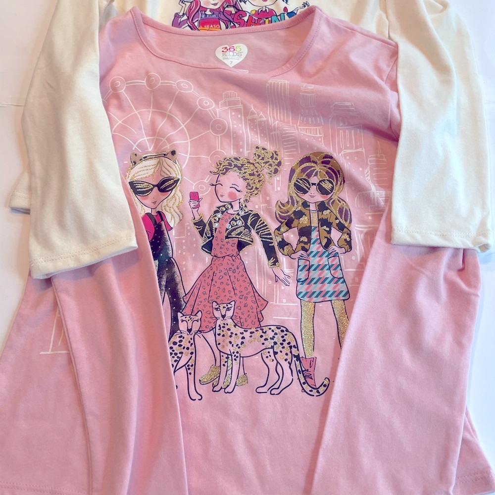 365 Kids from Garanimals Shirts Size 7 (2 shirts)